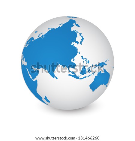 World Map and Globe Detail Vector Illustration EPS 10 World Map and Globe Detail Vector Illustration EPS 10