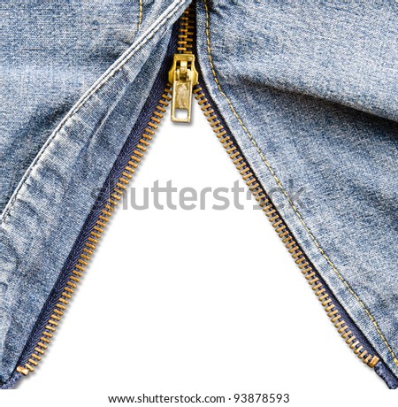 Denim Zipper