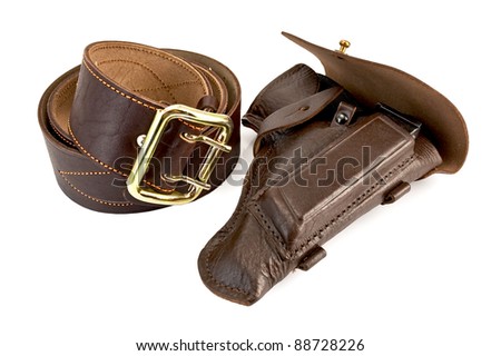 Wide Brown Belt