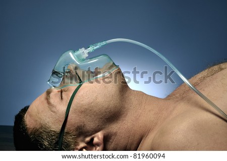 Man On Oxygen