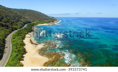 The Great Ocean Road coastline, Australia.