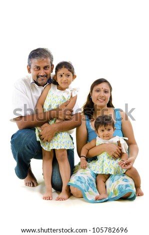 asian indian family