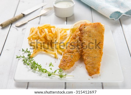 English food , Fish and chips
