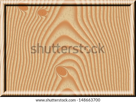 The detailed texture of picture frame made of wood.