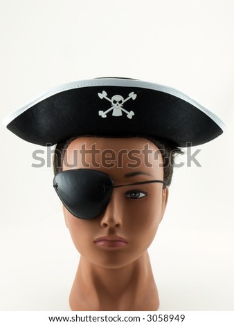 Female pirate head