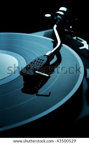 Vinyl disk player