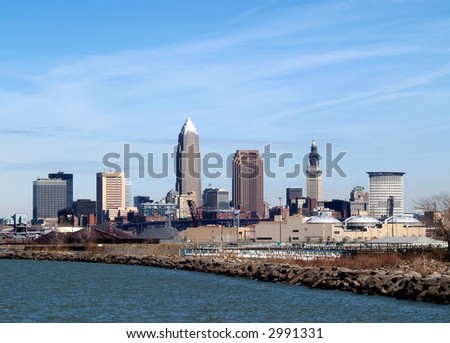 Downtown Cleveland Skyline