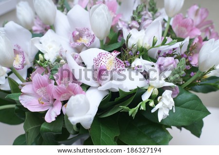 Bouquet of orchids