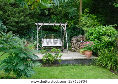 Garden patio
