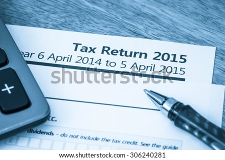 Tax return form 2015