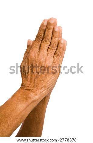 pictures of hands praying. photo : Old hands praying