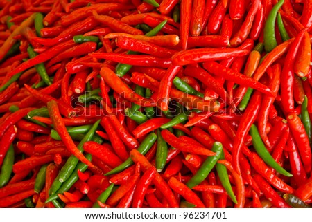 Red chilly pepper