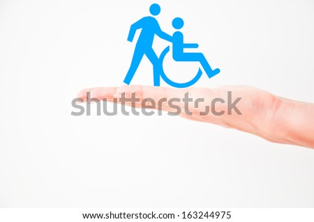 Helping handicapped persons