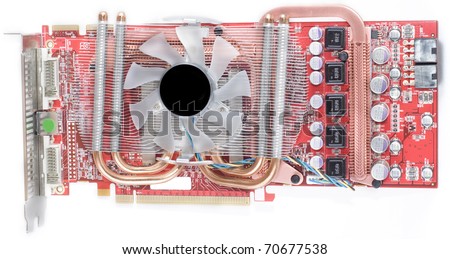 graphics card, video card