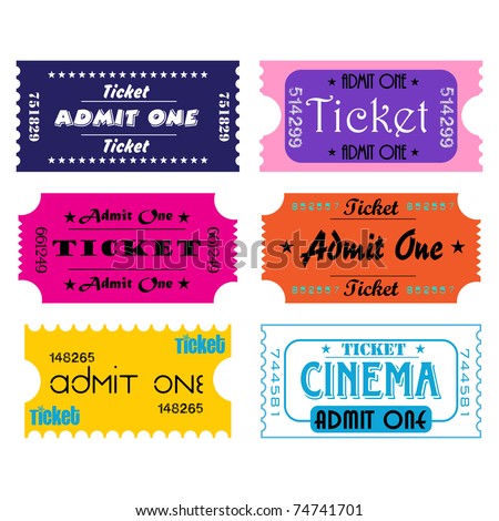 Colorful Tickets