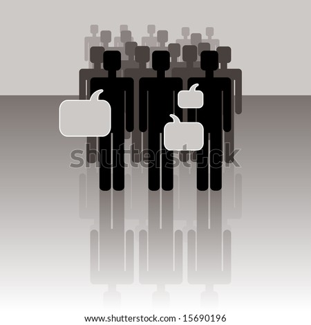 people talking clipart. Group+of+people+talking+
