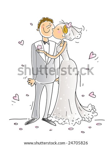 stock vector wedding congratulations card vector illustration 