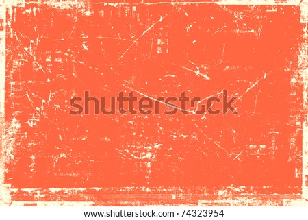 Orange scratch background