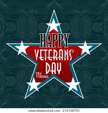 Happy Veterans Day American