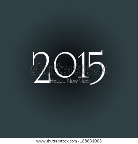 Happy new year 2015 greeting card design Happy new year 2015 greeting card design