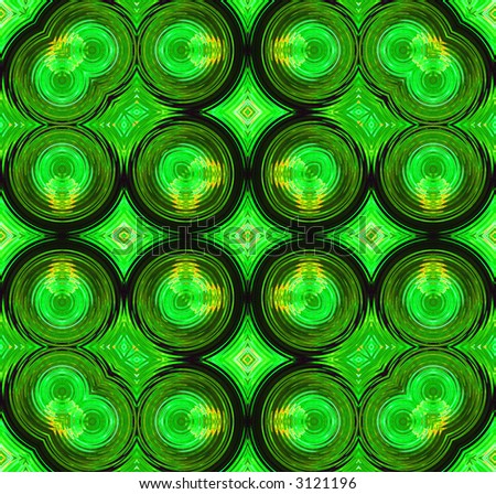 kaleidoscopic interference pattern of a laser beam reflected from a polymer film