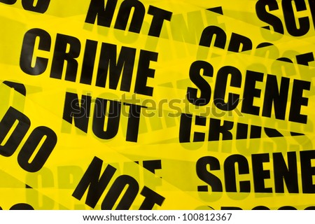 Police Tape Background Stock Photo 100812367 : Shutterstock