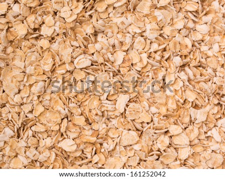 Rolled oats background