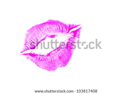 Lipstick Imprint Image