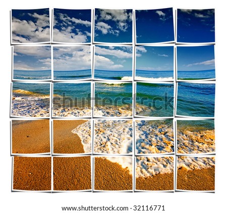 Beach Collage