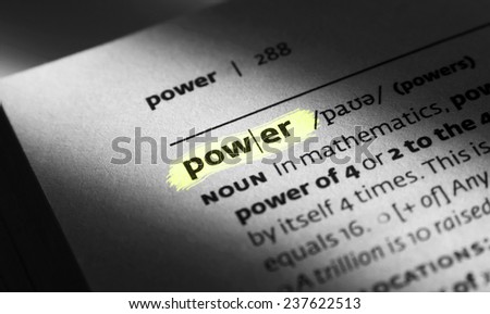 power word in open book