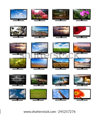 tv monitor collection,all images are from my portfolio