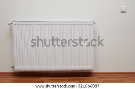 home gas heater closeup