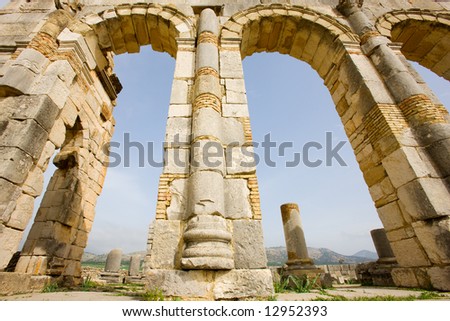 Volubilis is the best preserved Roman site in Morocco, and features some brilliant mosaics. It was declared a UNESCO World Heritage site in 1997.