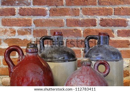 Old Pottery Jugs