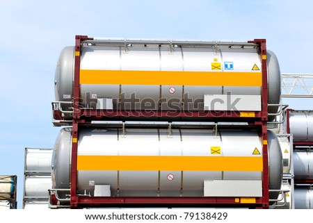 tank container for transport