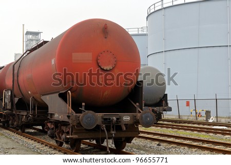 oil train wagon