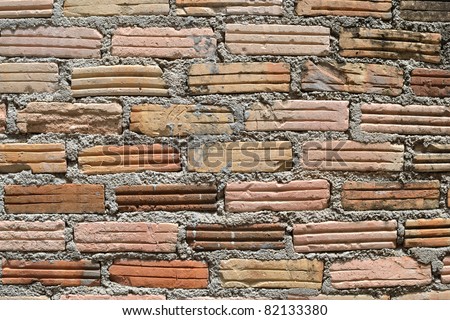 brick wall background picture for general background usage.