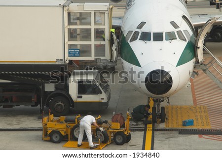 Airplane maintenance