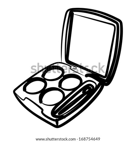 Eyeshadow, Vector, Illustration - 168754649 : Shutterstock