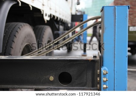 Special road machinery. Tractor parts, devices