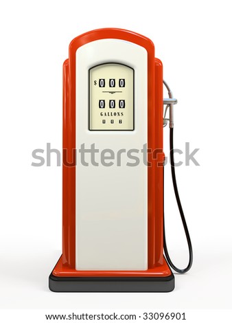 gas pump clip art. stock photo : Gasoline pump