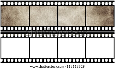 Blank film strip
