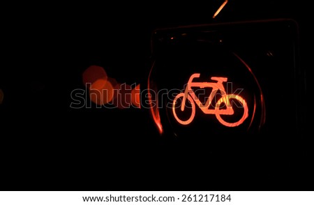 traffic lights bicycle