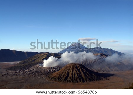 Vulcano Bromo on Indonesia