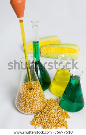 Bio fuel concept with corn and chemicals