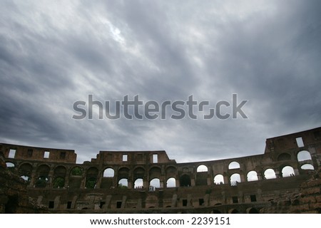 Coliseum Silhouette