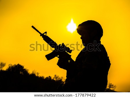 soldier Silhouette