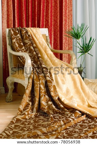 Beautiful cloths for curtain