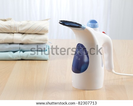 A small steam ironing machine new technology for fast and comfortable ironing