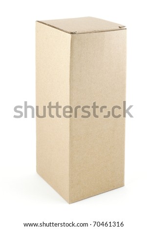 Blank Cardboard Box